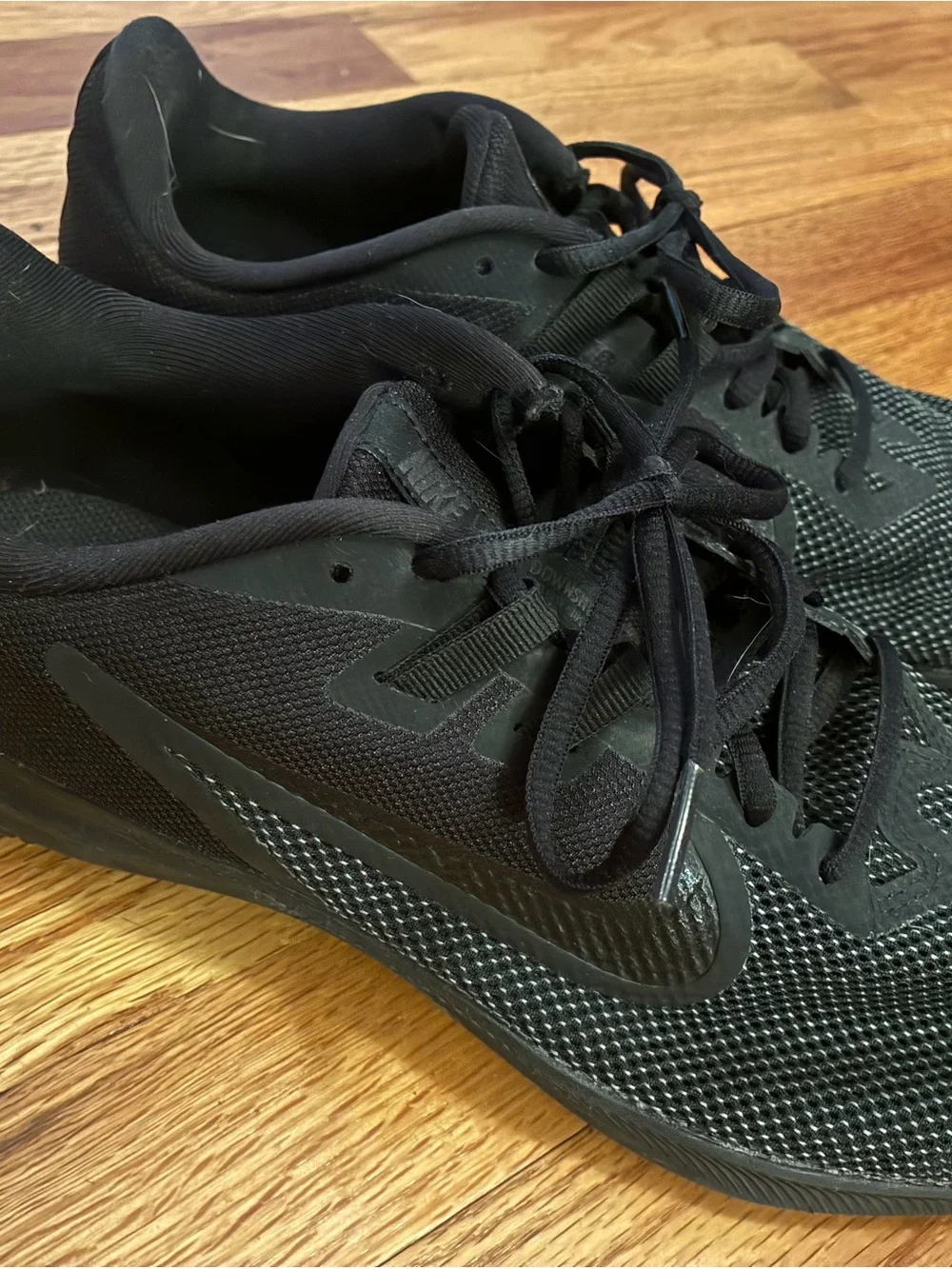 Nike Black Low-Top Mesh Training Sneakers